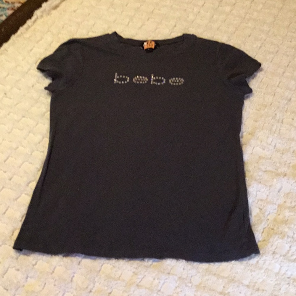 bebe rhinestone top.